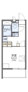 レオパレスメロディーベルイノⅡの間取り画像