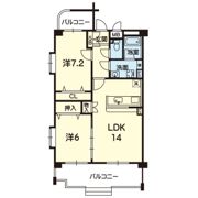 カサベルデの間取り画像
