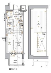 PREMIUM CUBE 池袋本町の間取り画像