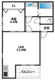 コウアロイヤル灘の間取り画像