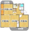 八番町リバーハイツの間取り画像