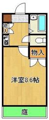 レジデンス牟田の間取り画像