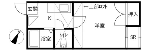 サンライズの間取り画像