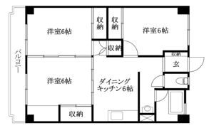 ニック道後の間取り画像