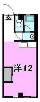 ニック道後の間取り画像