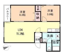 ラフォーレ新庄の間取り画像