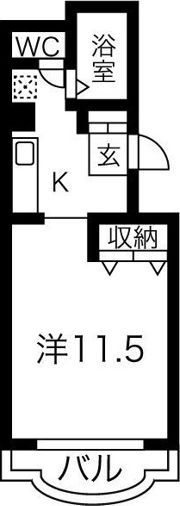 ラ・メゾンドールIIの間取り画像