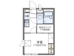 レオパレスヴァンの間取り画像