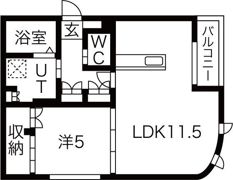アベイユの間取り画像