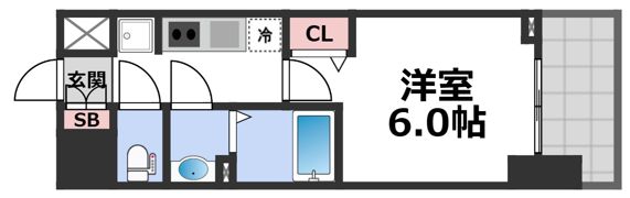 アドバンス大阪ストーリアの間取り画像
