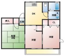 ピュアコートCの間取り画像