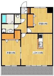 クロノス16月出の間取り画像