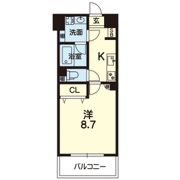 ライズ下通の間取り画像