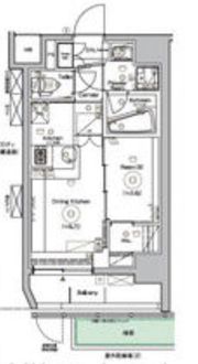 SYFORME UENO Asyl Courtの間取り画像