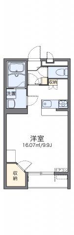 レオパレスメゾンイーストタウンの間取り画像