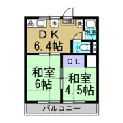 コーポ秀正の間取り画像
