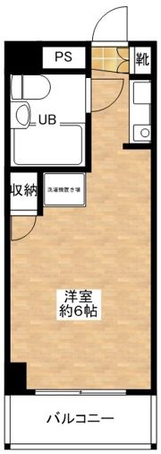 トーシンコーポ栄の間取り画像
