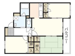 ベルナティオA館の間取り画像