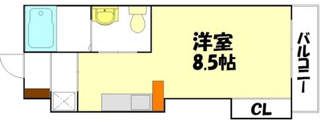 Der Glanz. Y2金屋の間取り画像
