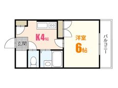 第2植野ビルの間取り画像