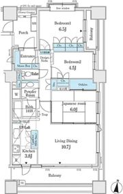 両国パーク・ホームズの間取り画像