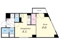 カルペンテリアエッセの間取り画像