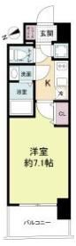 セレニテ京橋クレアの間取り画像