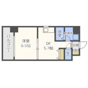 フロンティアタワー九条Ⅱの間取り画像