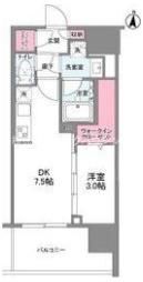 シーズンフラッツ梅田EASTの間取り画像