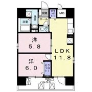 モン エール 西日暮里の間取り画像
