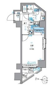 GENOVIA亀戸ⅢSky gardenの間取り画像