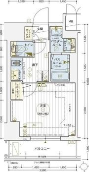 エステムコート梅田北IIゼニスの間取り画像