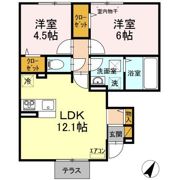 La Forte(ラ・フォルテ) N棟の間取り画像