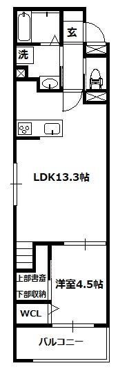 東川口HBの間取り画像