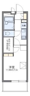 レオパレスエターナルⅠの間取り画像