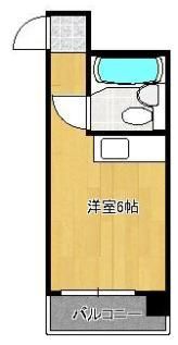 ヤングハイツクロノスの間取り画像