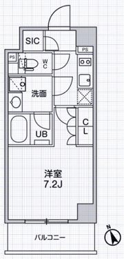 シーズンフラッツ本所吾妻橋の間取り画像