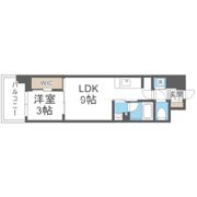 リビオメゾン新大阪の間取り画像