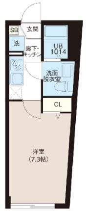 レピュア西巣鴨駅前レジデンスの間取り画像