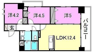 GARIREO CITY TERRACEの間取り画像