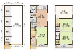M's affitto清滝中町の間取り画像