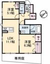 エクセルMⅡの間取り画像