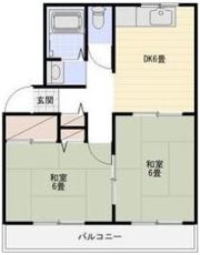 コーポ・クオリティ希望の間取り画像