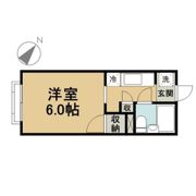 第2アローハイツの間取り画像