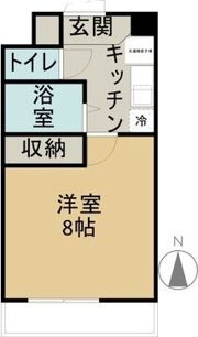 サンライズ駒方の間取り画像