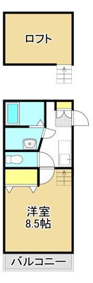 メゾン宗像の間取り画像