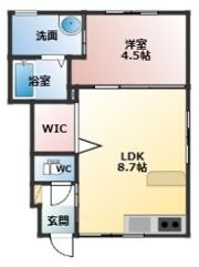 Rutile高木の間取り画像
