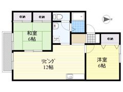 プレジール安東の間取り画像