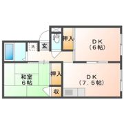 プレジール東川原の間取り画像