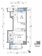ラティエラ横濱大通り公園の間取り画像